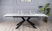 Стол Монако белый глянец