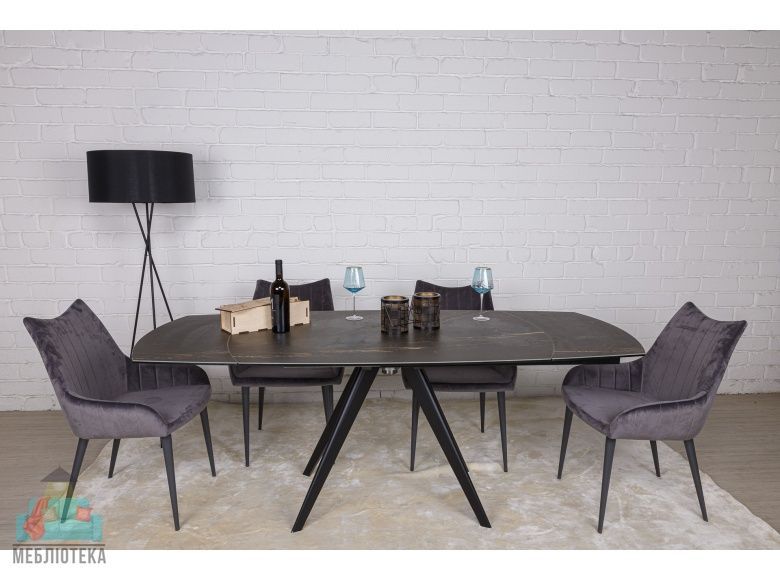 Керамический стол Coventry черний