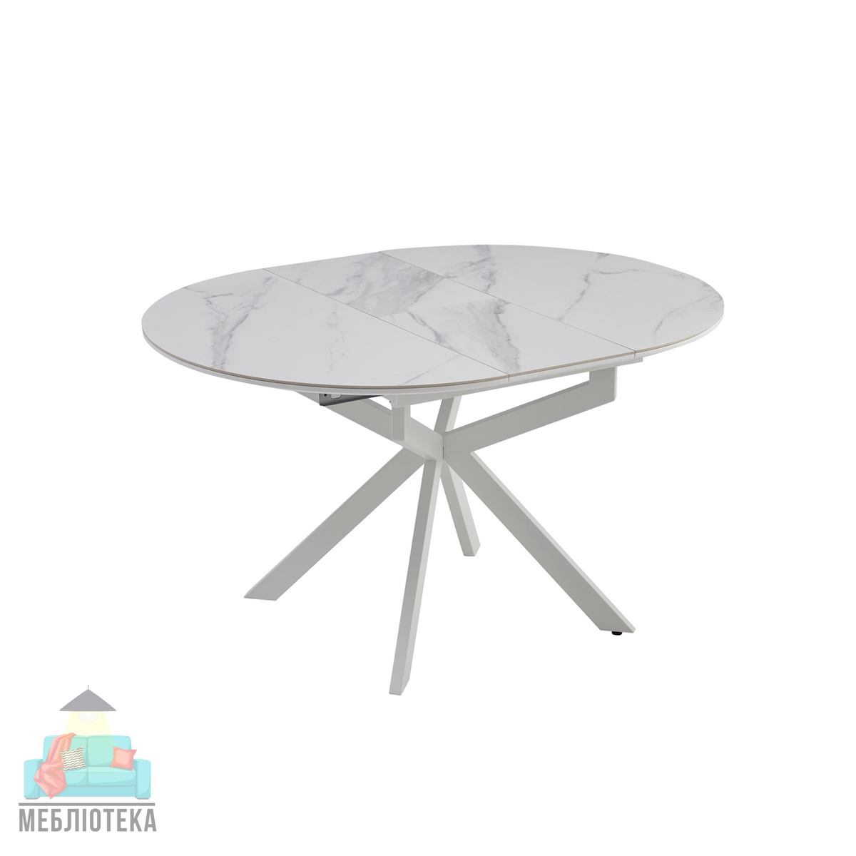 Стол Atlas 105 white+white