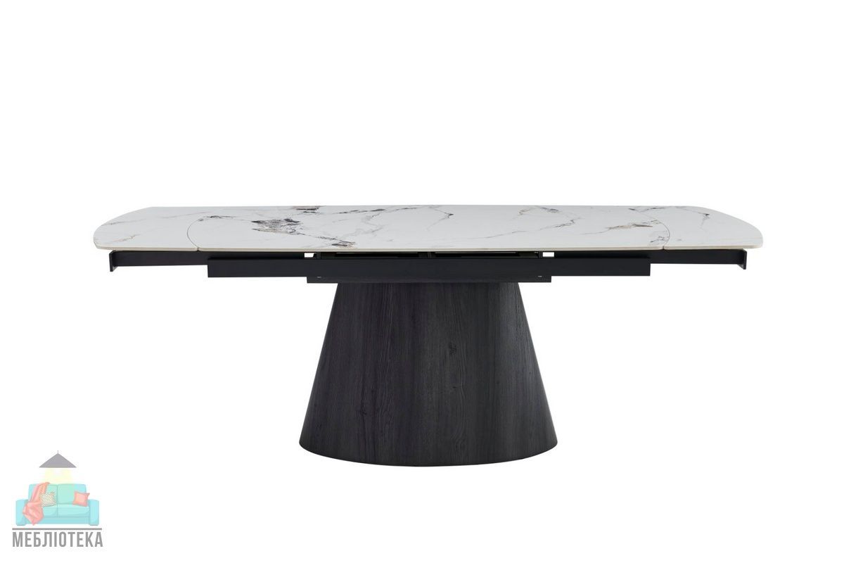 Стіл Clement-T  140 white + black
