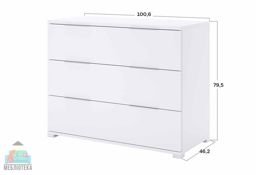 Комод Бартон Barton 3ящ