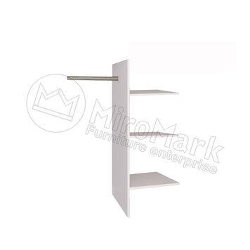 ШАФА 3+4+6дв Полиці Т-подібні в шафу розпашну MiroMark