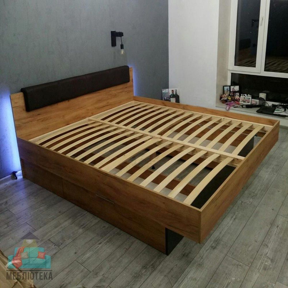Луна Кровать Luna 180 с ящиками