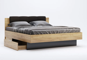 Луна Кровать Luna 180 с ящиками